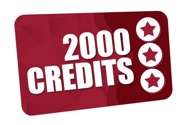 2000 Credits