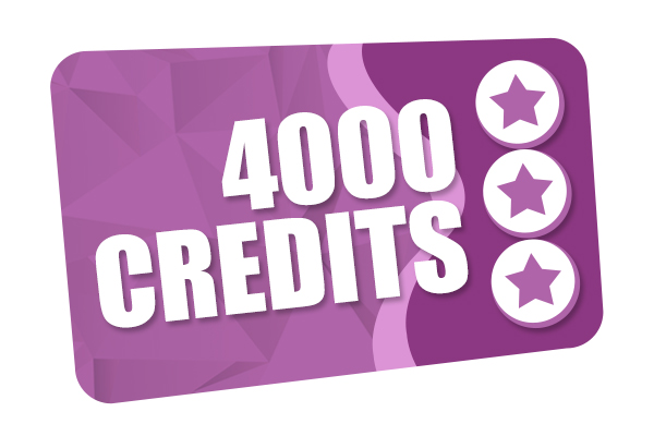 4000 Credits