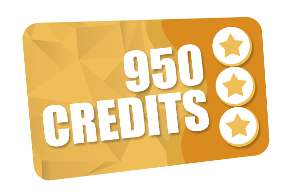 950 Credits